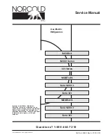 Norcold 323 Series Service Manual предпросмотр