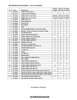 Предварительный просмотр 3 страницы Norcold DC-0740W Parts List