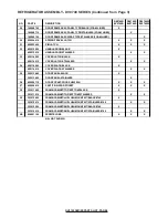 Предварительный просмотр 4 страницы Norcold DC-0740W Parts List