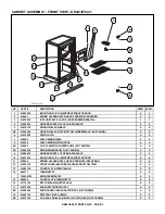 Preview for 3 page of Norcold DE-441 Parts List