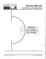 Preview for 1 page of Norcold DE / EV 0041 Service Manual