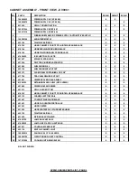 Preview for 5 page of Norcold DE / EV 0061 Parts List