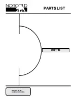 Norcold MRFT40 Parts List предпросмотр