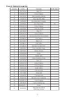 Предварительный просмотр 4 страницы Norcold MRFT660A Parts List