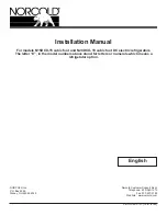 Preview for 1 page of Norcold N15DCX-15 Installation Manual