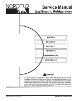 Preview for 1 page of Norcold N61X Series Service Manual