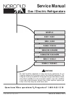 Norcold NX61 Service Manual preview