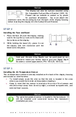 Preview for 4 page of Norcross D10DX.01T Installation And Operation Manual