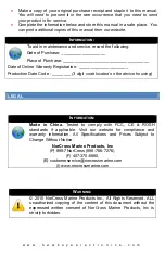 Preview for 17 page of Norcross D10DX.06T Installation And Operation Manual