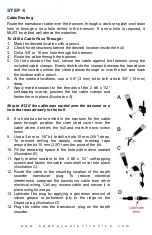 Предварительный просмотр 9 страницы Norcross DEPTHTRAX DT1B Installation And Adjustment Instructions