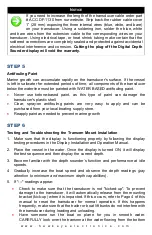 Предварительный просмотр 10 страницы Norcross DEPTHTRAX DT1B Installation And Adjustment Instructions