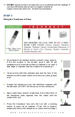 Предварительный просмотр 16 страницы Norcross DEPTHTRAX DT1B Installation And Adjustment Instructions