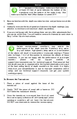 Предварительный просмотр 18 страницы Norcross DEPTHTRAX DT1B Installation And Adjustment Instructions