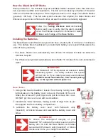 Preview for 3 page of Norcross SA500SP Instruction Manual