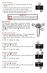 Preview for 4 page of Norcross Sonic-Laser Scale XP Instruction Manual