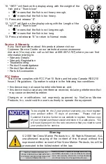 Preview for 8 page of Norcross Sonic-Laser Scale XP Instruction Manual