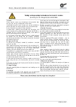 Preview for 2 page of Nord Drivesystems B1091 Operating Manual With Installation Instructions