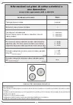 Предварительный просмотр 12 страницы Nord Inox FRIONOR PI603 Manual