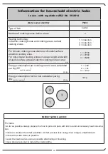 Предварительный просмотр 19 страницы Nord Inox FRIONOR PI603 Manual