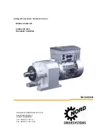 Preview for 1 page of nord NORDAC SK 200E Manual