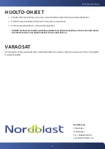 Preview for 5 page of Nordblast NB 28-2 Operating Instructions Manual