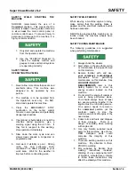 Preview for 9 page of Nordco Super Claws LS-2 Operation And Maintenance Manual