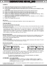 Preview for 4 page of Nordelettronica 1848.185.03 Instruction Manual