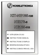 Preview for 1 page of Nordelettronica KIT-NE185-12S Instruction Manual