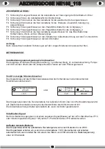 Preview for 13 page of Nordelettronica KIT-NE185-12S Instruction Manual