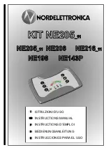 Nordelettronica NE143-P Instruction Manual preview