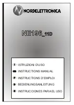 Nordelettronica NE196 Instruction Manual preview