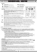 Предварительный просмотр 5 страницы Nordelettronica NE276M Instruction Manual