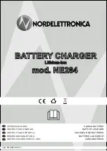 Предварительный просмотр 1 страницы Nordelettronica NE284 Instruction Manual