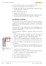 Предварительный просмотр 22 страницы NORDFOREST 46-113 Operating Manual