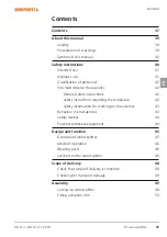 Preview for 37 page of NORDFOREST 46-113 Operating Manual