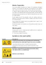 Предварительный просмотр 46 страницы NORDFOREST 46-113 Operating Manual