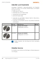 Предварительный просмотр 40 страницы NORDFOREST 46-217 Operating Manual