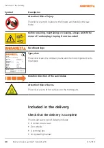 Предварительный просмотр 60 страницы NORDFOREST 46-217 Operating Manual