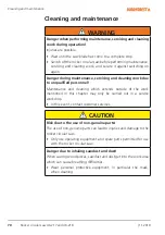 Предварительный просмотр 70 страницы NORDFOREST 46-217 Operating Manual