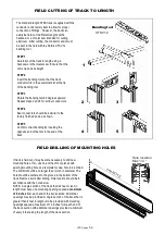 Preview for 5 page of Nordic Aluminium Global trac Htek Series Installation Instructions Manual