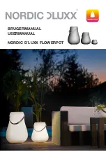 Preview for 1 page of Nordic D'Luxx Flowerpot L User Manual