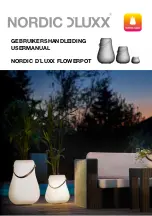 Nordic D'Luxx FLOWERPOT User Manual preview