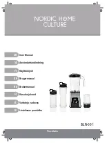 Nordic Home Culture BLN-001 User Manual preview