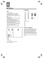 Предварительный просмотр 4 страницы Nordic Home Culture CDR-1002 User Manual