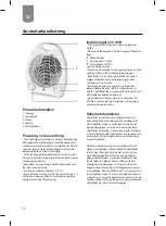 Предварительный просмотр 16 страницы Nordic Home Culture HTR-517 User Manual