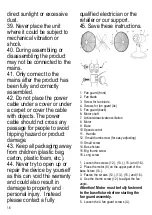 Предварительный просмотр 16 страницы Nordic Home FT-560 User Manual