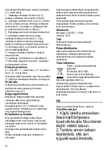 Предварительный просмотр 22 страницы Nordic Home FT-560 User Manual