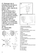 Предварительный просмотр 72 страницы Nordic Home FT-561 User Manual