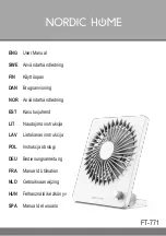 Nordic Home FT-771 User Manual предпросмотр