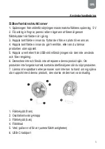 Preview for 5 page of Nordic Home FT-775 User Manual